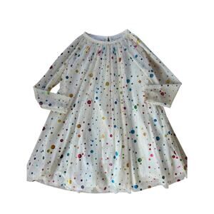 Stella McCartney Foil Dots Tulle Dress
